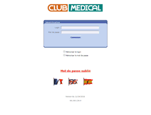 Tablet Screenshot of medical.clubservice.fr
