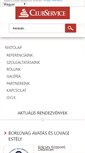 Mobile Screenshot of clubservice.hu